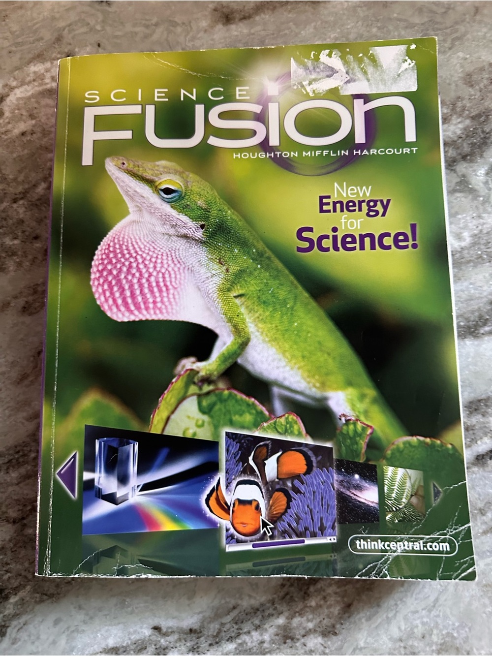 Science Fusion Textbook grade 3